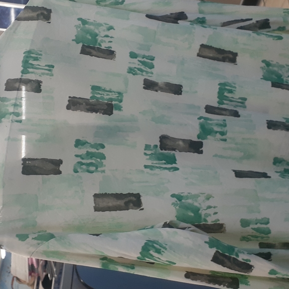 Vtg 70’s Alfred Dunner Long Sleeve Tie Dye sz 14 multi Green sponge  Imprint - Picture 7 of 7